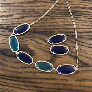 Kendra Scott necklace and earrings set